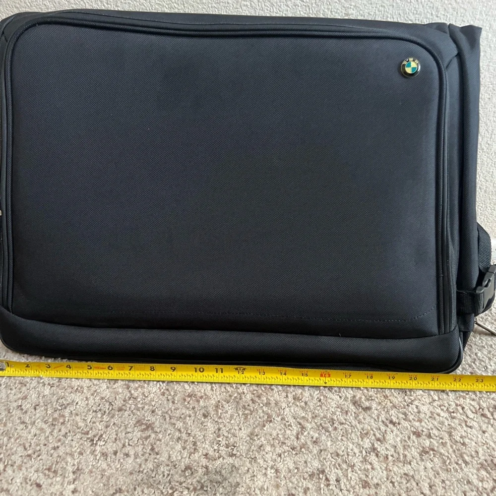 New‎ BMW Black Garment Bag Travel Carry On Luggage